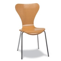 Silla Ballarant apilable|Sillas y Mesas de madera