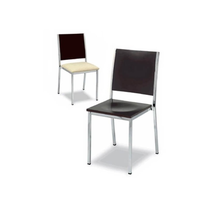 Silla Malinas apilable|Sillas metalicas interior