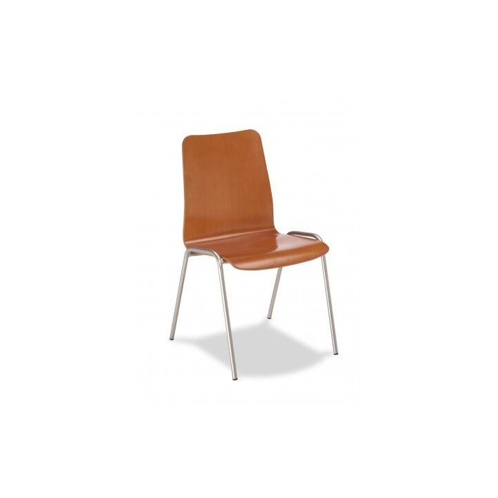 Sillas Bastoña apilable|Sillas metalicas interior