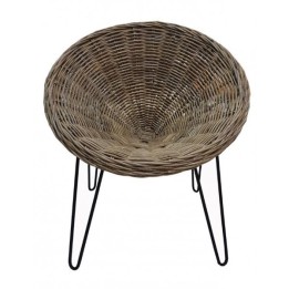 Sillón Luanda Rattan| Mobiliario Hostelería Colonial- Ambientes bohemios