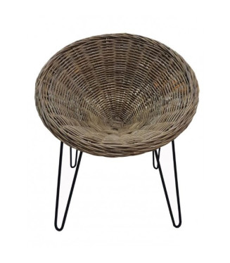 Sillón Luanda Rattan| Mobiliario Hostelería Colonial- Ambientes bohemios