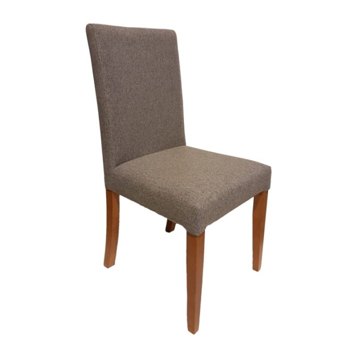 Silla Lucca Tapizada |Silla tapizada madera hoteles y bares