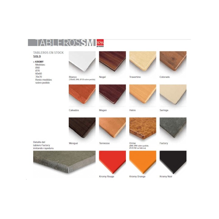  Mesa Cheste Alta Redonda Acero Inoxidable|Mobiliario Metalico Online