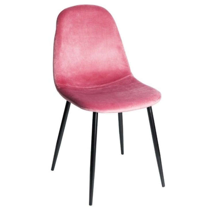 Silla Boro Negra terciopelo|Sillas Nordicas- Envios Express 
