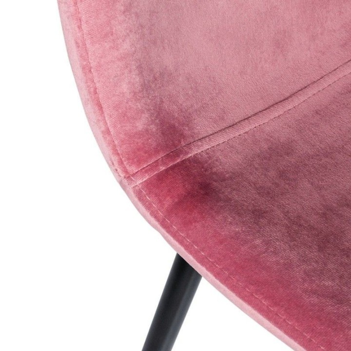 Silla Boro Negra terciopelo|Sillas Nordicas- Envios Express 