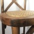 Taburete Thonet Respaldo nogal y ratán|Sillas y Mesas de madera