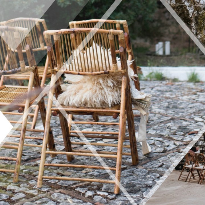 Silla Bambu plegable|Eventos y jardines hosteleria