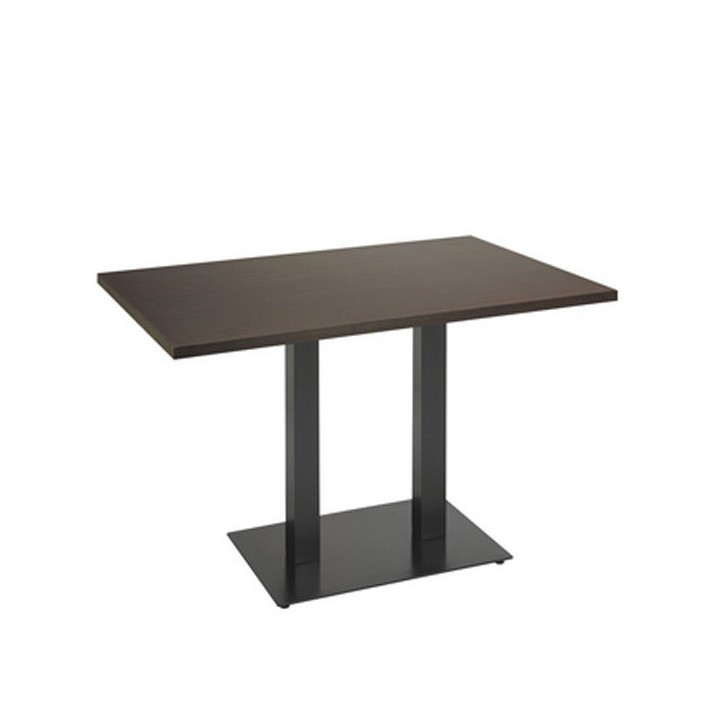 Mesa Cheste Pie Doble Tablero Madera