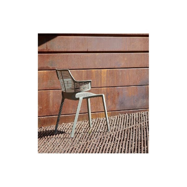 Silla Ikona Resol con brazos|Sillas interior y exterior terrazas