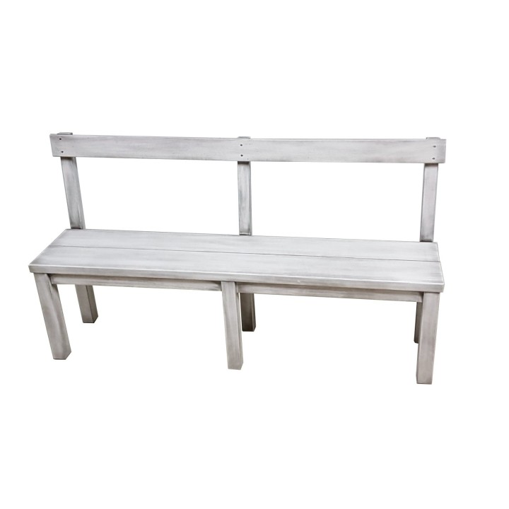 Banco Respaldo Madera a medida - Sillas y Mesas madera- Fabricante