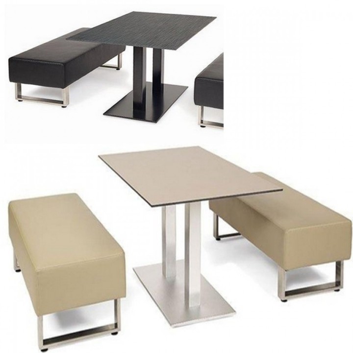 Banco tapizado Belfast 120x50 cm|Bancos para bares y cafeterías