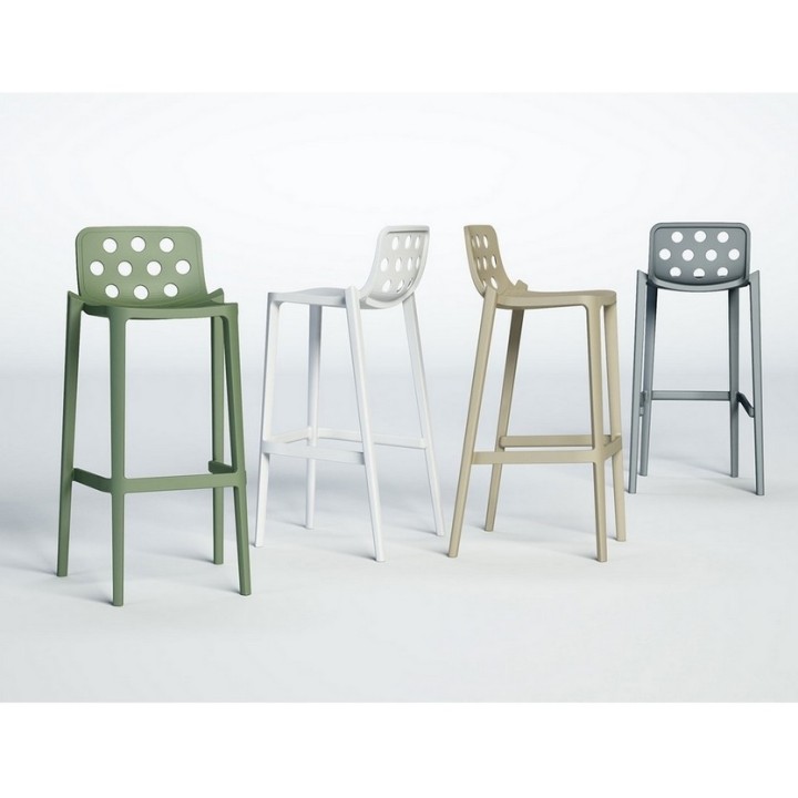 Taburete Isidoro 76 cm|Mobiliario Diseño 2020