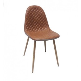 Silla Nórdica tapizada rombos|Silla Boro nordica diseño novedoso