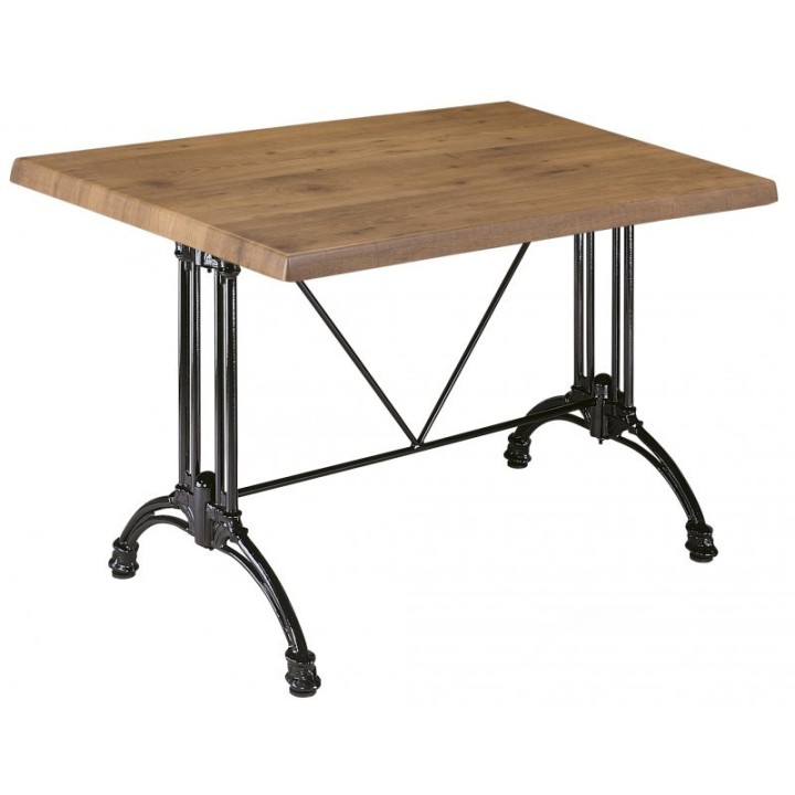 Mesa Rectangular Viena tablero pino- Mesas Bistro-parisinas