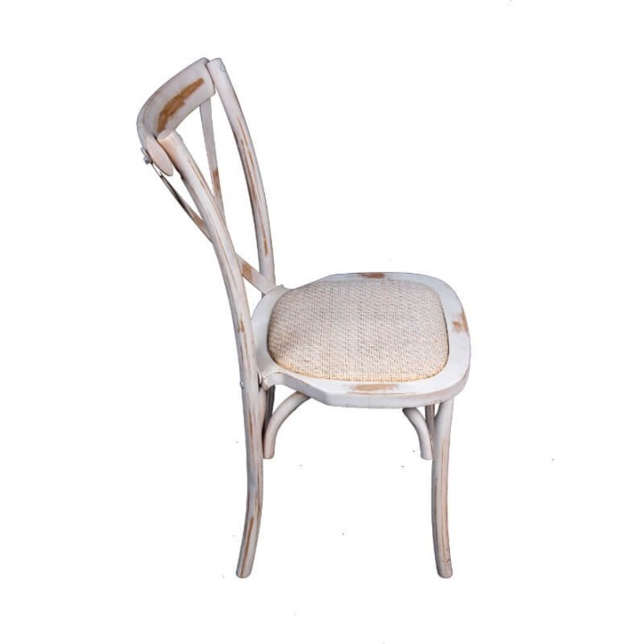 Silla Thonet Desgastada Vintage |Mobiliario Retro Apilable