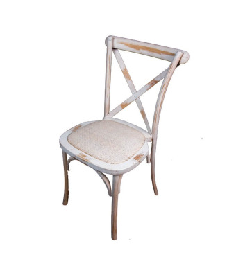 Silla Thonet Desgastada Vintage |Mobiliario Retro Apilable