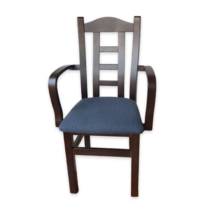 Sillón Burgos| Sillas con brazos madera-Fabricado en España