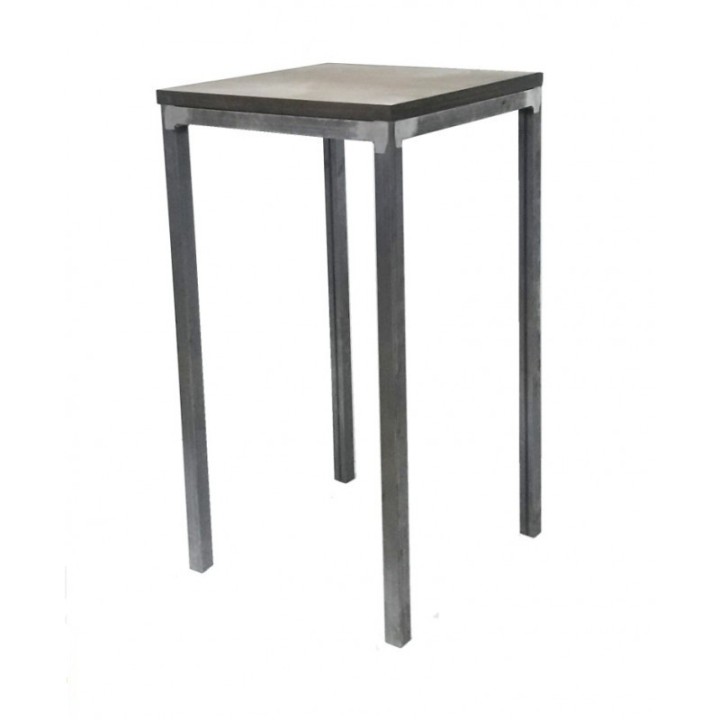 Mesa Houston vintage tapa madera| Sillas y Mesas para bares