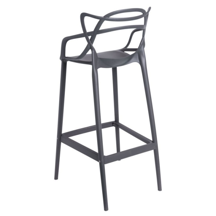 Taburete Isabel apilable |Taburetes terrazas bares respaldo