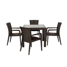 Pack 30-4 Sillón Violeta +Mesa Violeta|Mobiliario Hosteleria Online