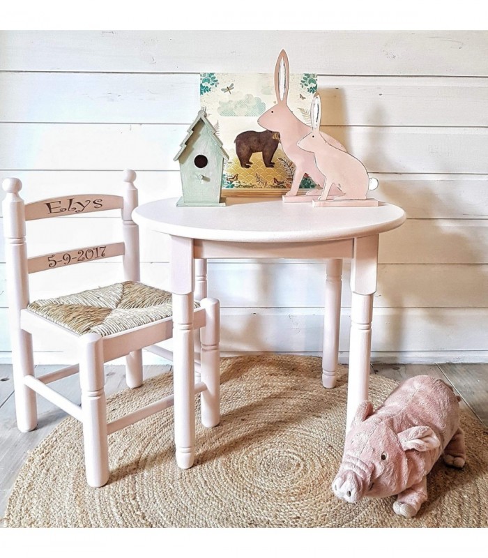 Silla de madera infantil|Sillas de madera artesanal