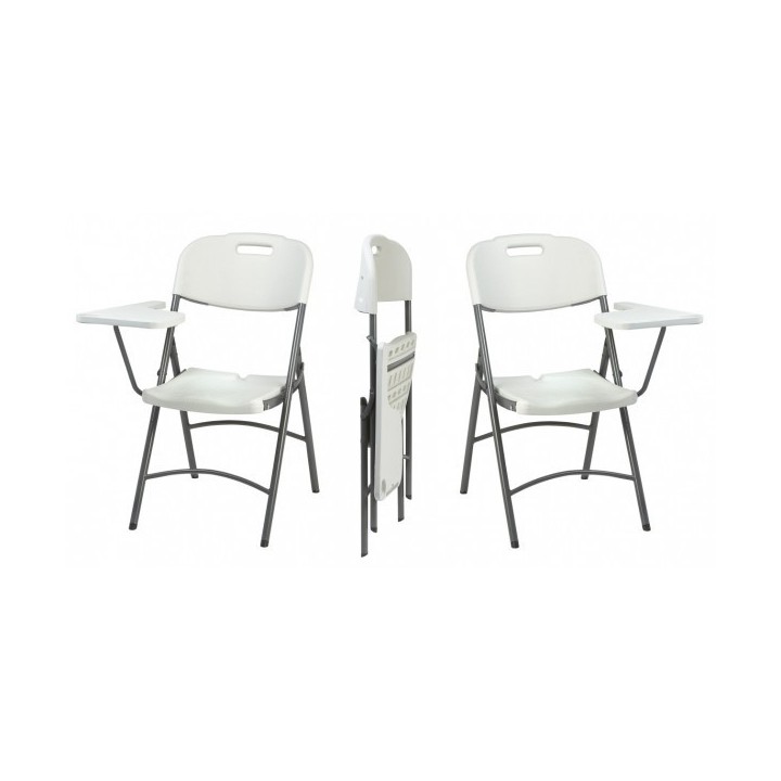 Silla plegable Romeo apoyabrazos diestros o zurdos