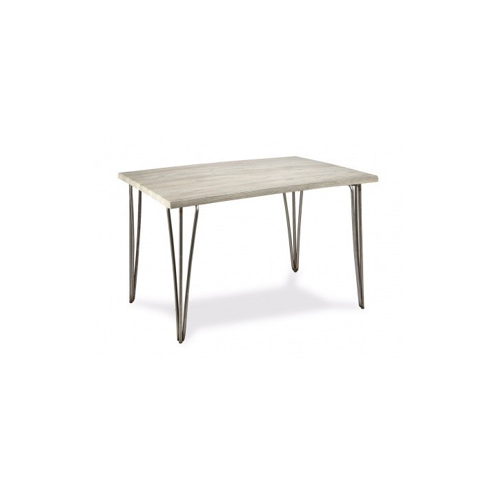 Mesa Parisina Vézelay melamina y werzalit| Mesas vintage e industrial