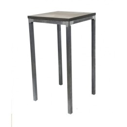 Mesa Adelaida Alta Hierro y Tablero Madera| Mesas vintage e industrial