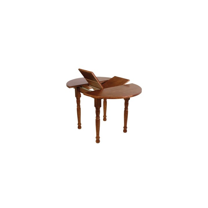 Mesa Redonda extensible madera |Mesas cocinas madera pino