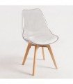 Silla Reyne nordica transparente