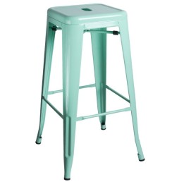 Taburete Tolix 76 cm Multicolores| Taburete Vintage e Industrial- Taburete bares