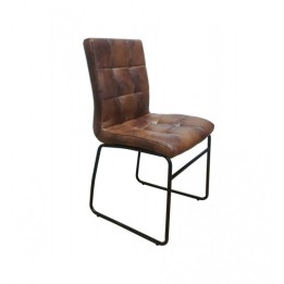 Silla Bonillo vintage marrón oscuro|Mobiliario vintage e industrial