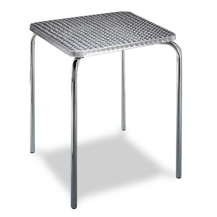 Mesa Aluminio Cancún|Mobiliario bares y restaurantes