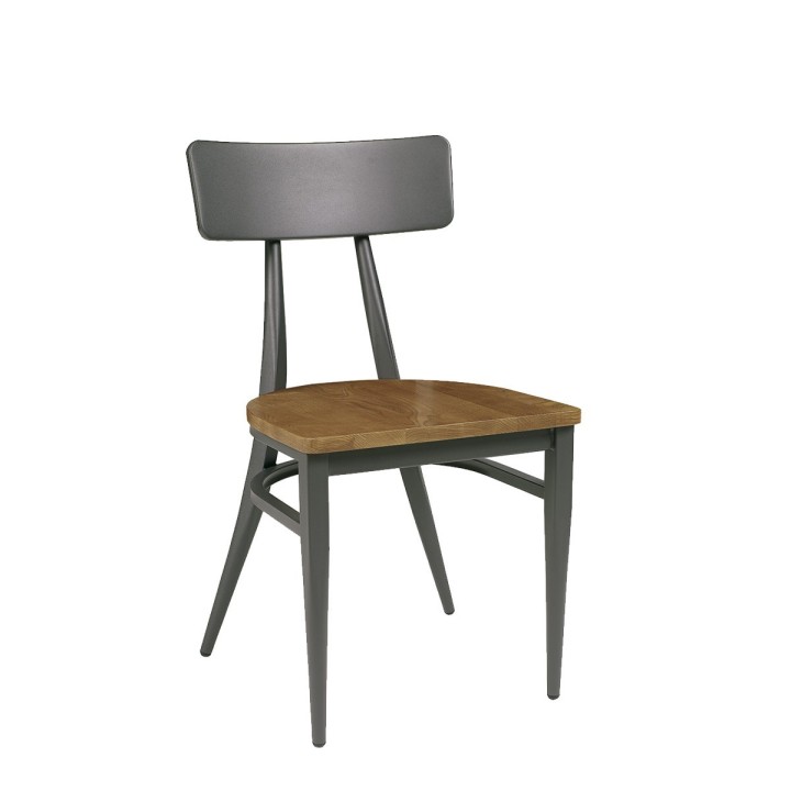 Silla Montana|Sillas  acero lacadas  bares y restaurantes- interioristas