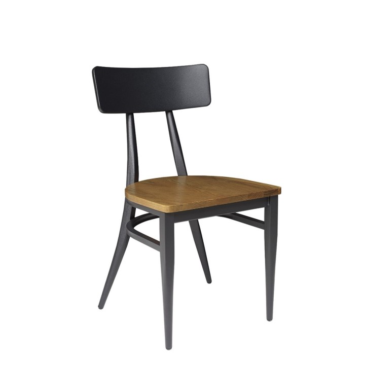 Silla Montana|Sillas  acero lacadas  bares y restaurantes- interioristas