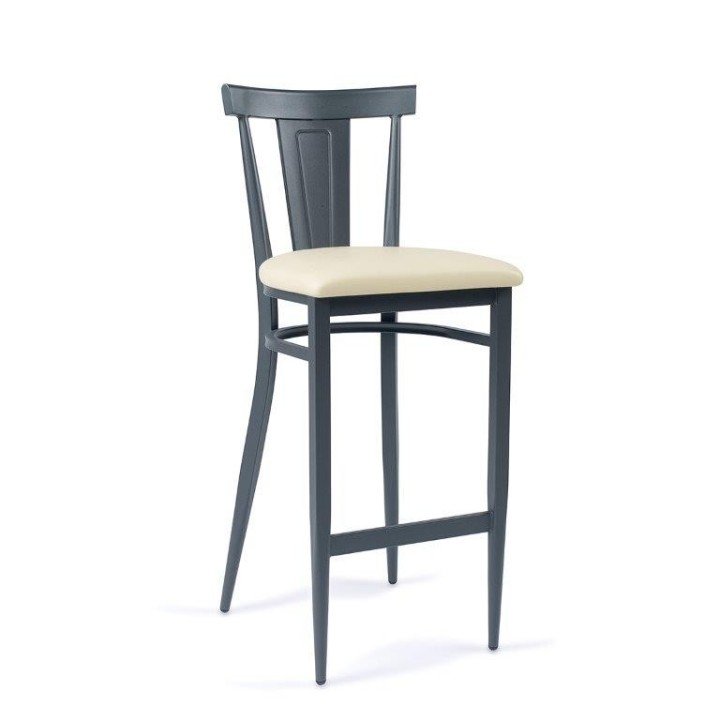 Taburete Dakota|Sillas y Mesas de madera- taburetes acero vintage