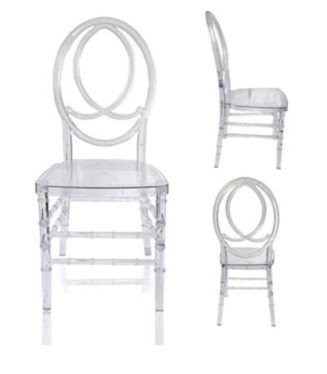 Silla Eventos Carla transparente|Mobiliario Hosteleria