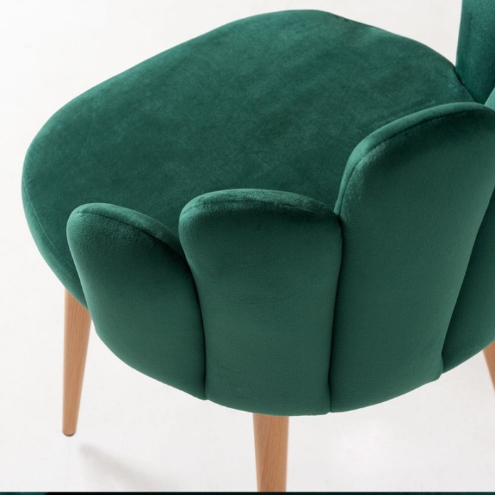 Silla Honfleur Terciopelo|Pack de sillas nordicas online