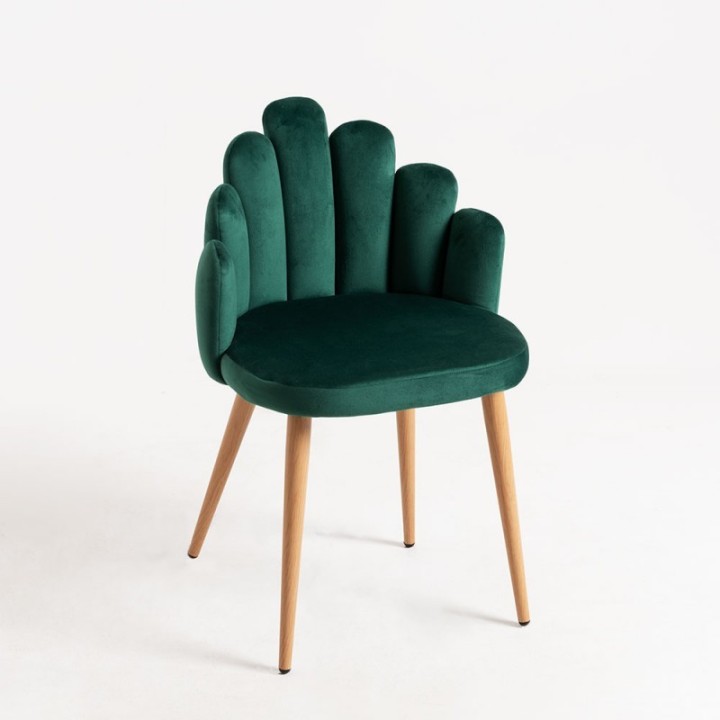 Silla Honfleur Terciopelo|Pack de sillas nordicas online