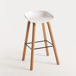 Taburete nordico Einar - Taburetes madera cocinas
