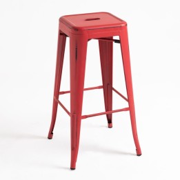 Taburete Tolix industrial Envejecido | Taburete de Hostelería vintage