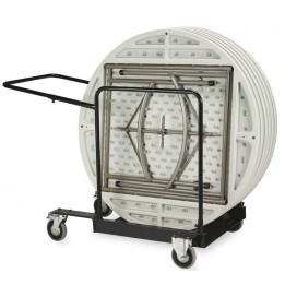 Carro para Transporte de Mesas Catering Redondas|Resol Garbar