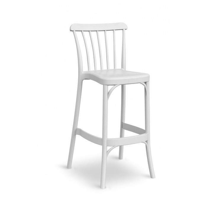 Taburete respaldo Thonet palillos polipropileno|Taburetes exterior