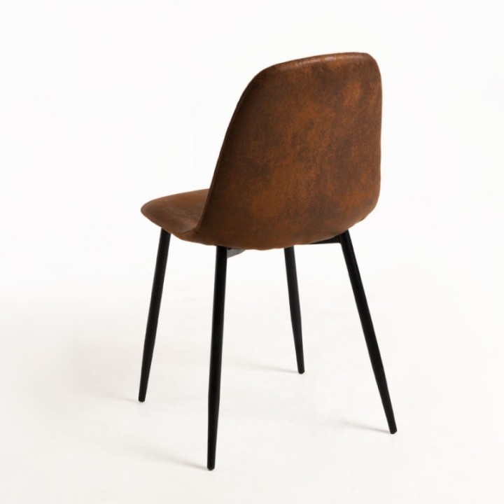  Silla Boro polipiel vintage|Sillas tapizadas para  bares y cafeterías
