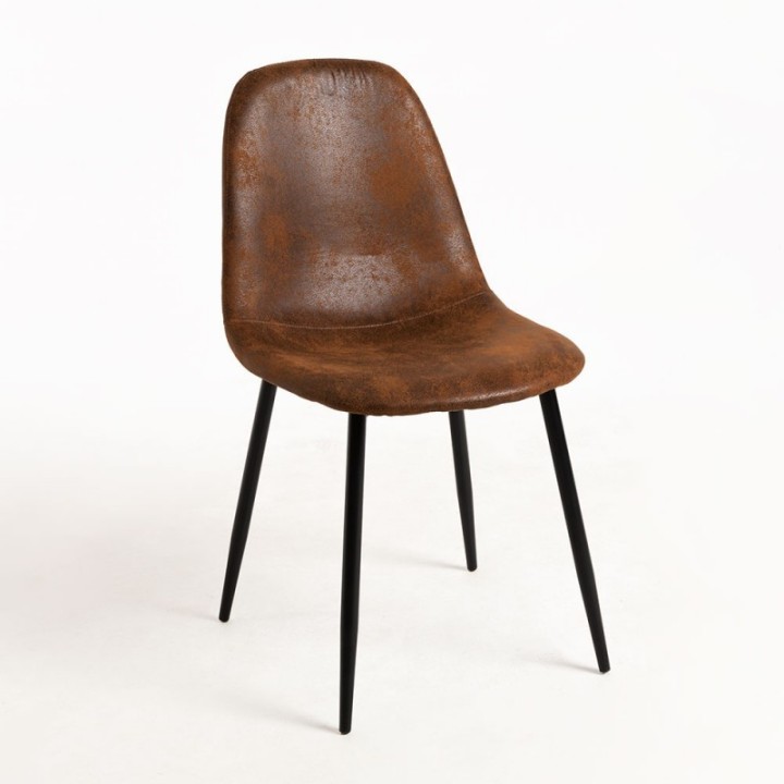  Silla Boro polipiel vintage|Sillas tapizadas para  bares y cafeterías