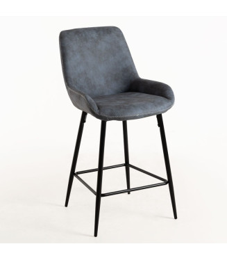 Taburete Podgorica polipiel | Sillas y Mesas de madera FJM