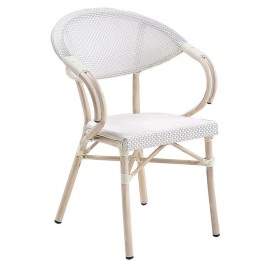 Sillón Nerja parisino|Silla terraza bar de aluminio estilo parisino