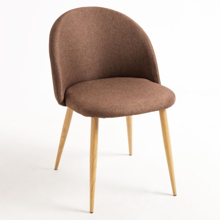 alt= Silla Nórdica Voss tela| Sillas y Mesas de madera|Sillas comedor nuevas 2022
