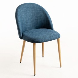 alt= Silla Nórdica Voss tela| Sillas y Mesas de madera|Sillas comedor nuevas 2022