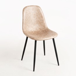  Silla Boro polipiel vintage|Sillas tapizadas para  bares y cafeterías
